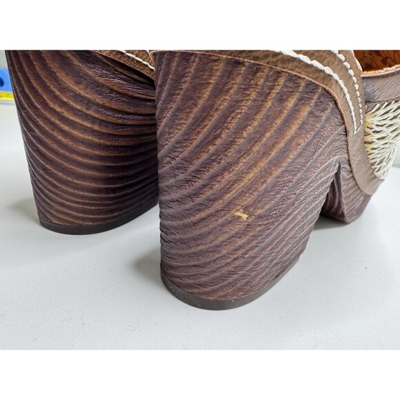 Korks by Kork Ease Women's Nora Crochet Clogs Size 8 - Picture 6 of 13